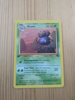 Pokemon TCG - Oddish 58/64 & Gloom 37/64 Jungle 1999 1st Edition MP - Image 5