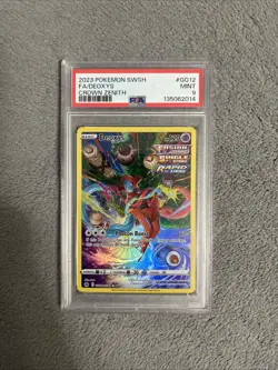 2023 Pokemon SWSH Crown Zenith Deoxys Galarian Gallery #GG12/GG70 PSA 9 - Image 1