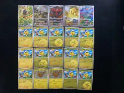 2025 Pokemon TCG S-Chinese CBB1C Captain Pikachu Master Ball Holo AR Lot*20 BL25 - Image 1