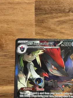 Pokemon TCG N's Zoroark EX Journey Together Sir Fresh Mint, 185/159 - Image 2
