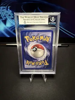 BGS 6.5 EX-MT+ Blastoise Holo #2 Base Set Unlimited Pokemon TCG 1999 - Image 2