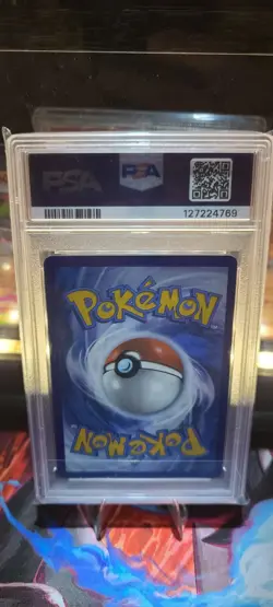 Pokemon 2025 SVP Promo White Flare Tech Sticker Collection #211 Gothitelle PSA 9 - Image 2