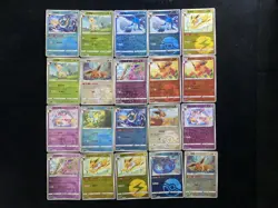 2025 Pokemon TCG S-Chinese CBB2C Sylveon Vaporeon #0908/15 Ball Holo Lot*20 BL25 - Image 1