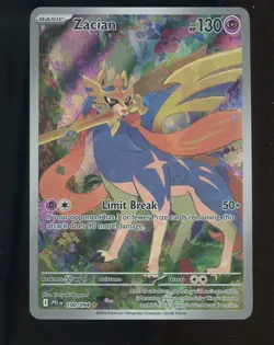 2025 Pokemon PFL EN Illustration Rare #100 FA Zacian - Image 1