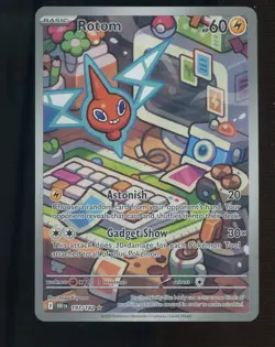 2025 Pokemon DRI EN Illustration Rare #197 FA Rotom - Image 1