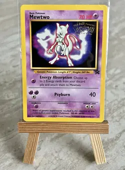 Pokemon TCG Mewtwo (Movie Promo) 03/53 Wotc Promo Regular (English) - LP - Image 1