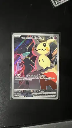 Team Rockets Mimikyu 238/217 Illustration Rare Ascended Hero’s - Image 1