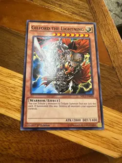 Gilford the Lightning MIL1-EN006 1st Edition Common PL + BONUS - Image 1