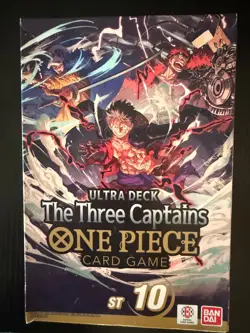 One Piece Card Game Ultra Deck The Three Captains ST-10 BANDAI English TCG - Image 1