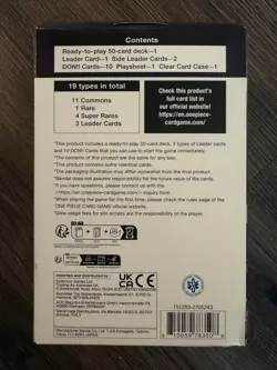 One Piece Card Game Ultra Deck The Three Captains ST-10 BANDAI English TCG - Image 4