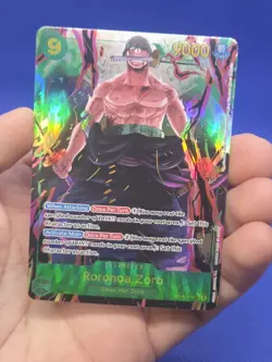 One Piece Wings of the Captain Roronoa Zoro OP06-118 Secret Rare SEC Alt Art - Image 2