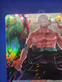 One Piece Wings of the Captain Roronoa Zoro OP06-118 Secret Rare SEC Alt Art - Image 3