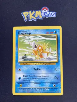Pokemon TCG Magikarp Base Set 35/102 Regular MP. - Image 1