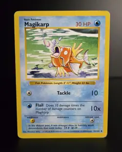 Pokemon TCG - MAGIKARP - 35/102 - SHADOWLESS - WOTC - BASE SET (1999) - MP - Image 1
