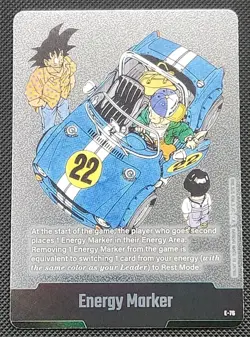 Energy Marker E-76 Silver Manga Booster 02 Dragon Ball Card English DB.7 - Image 1