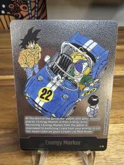 Energy Marker E-76 Silver Manga Booster 02 Dragon Ball Card English DB.7 - Image 1