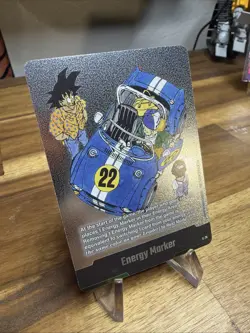 Energy Marker E-76 Silver Manga Booster 02 Dragon Ball Card English DB.7 - Image 2