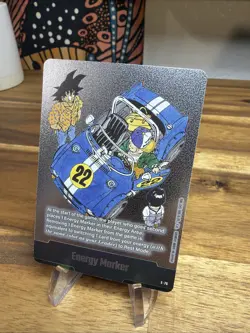 Energy Marker E-76 Silver Manga Booster 02 Dragon Ball Card English DB.7 - Image 3
