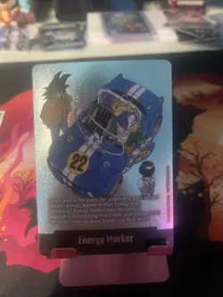 Energy Marker E-76 Silver Manga Booster 02 Dragon Ball Card English - Image 1