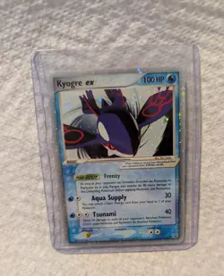 Kyogre EX 037 Holo Pokemon TCG Nintendo Black Star Promo 2006 - Image 1