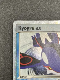 2006 Pokemon Kyogre Ex Nintendo Black Star Promo #037 - Image 3