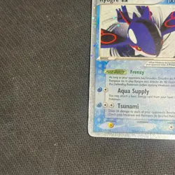 Kyogre ex Pokemon EX Collector's Tins #037 2006 Black Star Promo - LP - Image 4