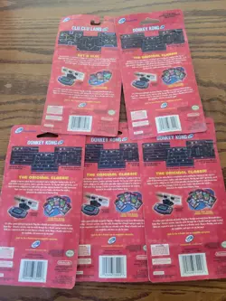 Lot Of 5 2002 Nintendo e-Reader Donkey Kong Clu Clu Land NEW SEALED Rare Cards - Image 2