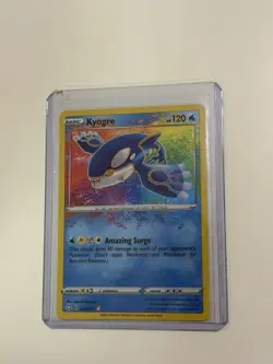 Kyogre Amazing Rare 021/072 Shining Fates Holo Pokemon TCG Card - Image 1