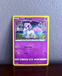 Galarian Ponyta SWSH013 SWSH: Sword & Shield Promo Cards Holo NM - Image 1