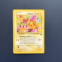 Birthday Pikachu Holo 24 Celebrations Classic Collection Pokemon Card 2021 NM - Image 1