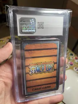 Vintage One Piece TCG CHASER! 2002 CCG Non Holo CARD Gem Mint CGC 9, Japanese - Image 4