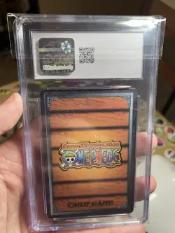 Vintage One Piece TCG CHASER! 2002 CCG Non Holo CARD Gem Mint CGC 9, Japanese - Image 5