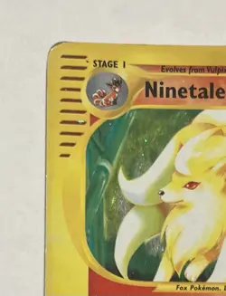 Pokemon Ninetales Holo Rare Card 21/165 Expedition Base Set DMG - Image 3