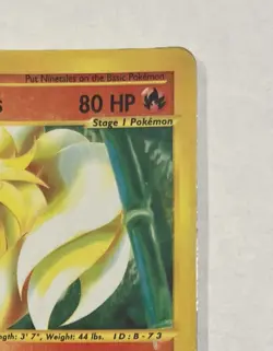 Pokemon Ninetales Holo Rare Card 21/165 Expedition Base Set DMG - Image 4