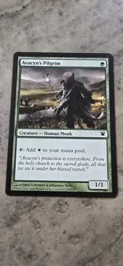 Avacyn's Pilgrim Innistrad Regular Creature Himan Monk Common MTG NM - Image 1