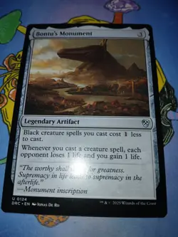 MTG Commander DFT U Bontu's Monument #0124 - Image 2