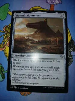 MTG Commander DFT U Bontu's Monument #0124 - Image 4