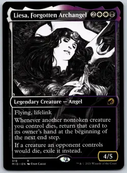 Liesa, Forgotten Archangel (Showcase) R Innistrad: Midnight Hunt 319 NM - Image 1