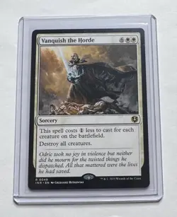 Vanquish the Horde #49 Innistrad Remastered Rare Sorcery MTG NM/M - Image 1