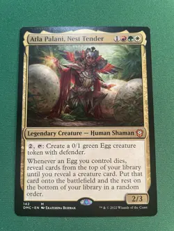 2022 - Atla Palani, Nest Tender #142 | Near Mint | Dominaria Magic MTG - M51 - Image 1
