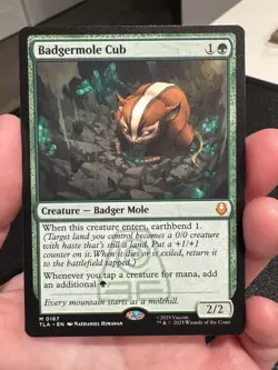 Magic The Gathering - Avatar: The Last Airbender-Badgermole Cub Mythic Non-Foil - Image 1