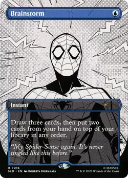 Brainstorm Marvel Secret Lair NM MTG - Image 1