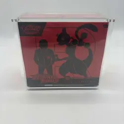 Pokemon Destined Rivals Pokemon Center Elite Trainer Box Sealed w/ Acrylic Case - Image 1