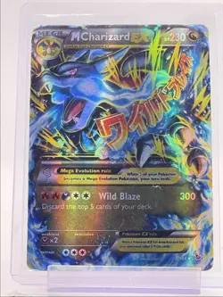 M CHARIZARD EX 2014 POKEMON XY FLASHFIRE RARE HOLO 69/106 Q4689 - Image 1