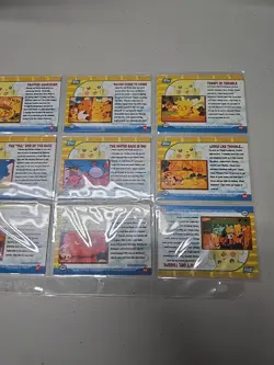 2000 Topps Chrome Pokemon Pikachu Vacation Lot - Image 5