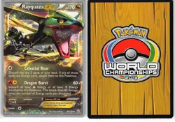 Rayquaza EX 85/124 Ultra Rare World Championship Decks Pokemon NM - Image 3