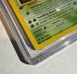 CGC 8.5 Gym Challenge Giovanni's Nidoking 7/132 Holo 1st Edition - Old Label - Image 4