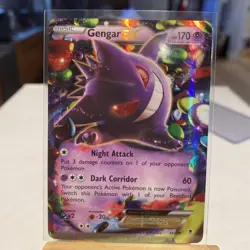 Gengar EX 34/119 XY - Phantom Forces Holo Pokemon TCG - Image 2