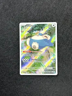 2023 Pokemon SV Black Star Promos SVP EN Snorlax #051 151 ETB Promo - Image 1
