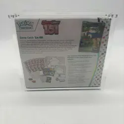 Pokemon 151 Pokemon Center Elite Trainer Box ETB Sealed w/ Acrylic Case - Image 3